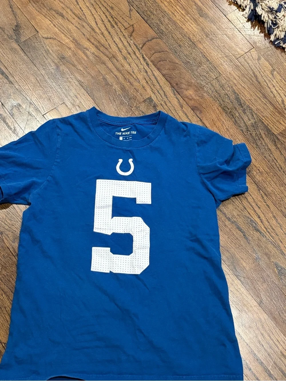 Kids Nike Anthony Richardson #5 Royal Indianapolis Colts T-Shirt L 14/16